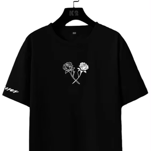 Camiseta corta de nuevo estilo para hombre, stock holgado de algodón de buena calidad personalizado, ropa a granel, fardo de ropa mixta, ropa usada - Product Image 1