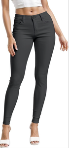 Pantalons de travail décontractés pour femmes, ultra-extensibles, confortables, coupe skinny, logo personnalisé, vente en gros directe d'usine, nouvelle arrivée 2026 - Product Image 5