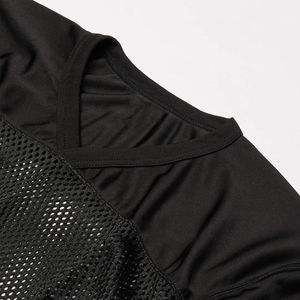 2025 hommes maillots de football américain confortable séchage rapide polyester à manches courtes vente chaude à un prix - Product Image 3