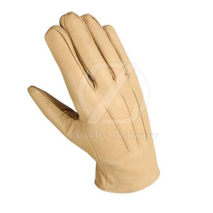Gants de conduite en cuir souple les plus vendus - Fabrication sur mesure, légers, avec sangle de poignet réglable, antidérapants, toutes saisons, couleur et logo personnalisables - Product Image 5