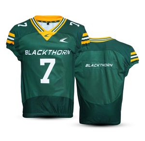 Ensemble de tenues de football américain personnalisées, fournisseur en gros de maillots et pantalons d'équipe - Product Image 5