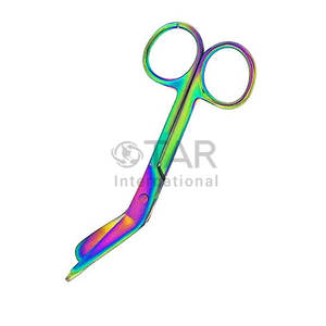 ชุดกรรไกรผ้าพันแผลลิสเตอร์สีรุ้งกาแลคซี3.5 ", 4.5", 5.5 "7.5" เครื่องมือทางการแพทย์ตัดพยาบาล emts พยาบาล - Product Image 2