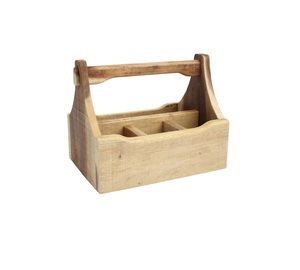 Support de rangement en bois pour ustensiles de cuisine, vente en gros 2026, fabricant sur mesure, design artisanal en bois de manguier - Product Image 4