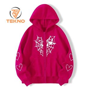 High Quality High Quality Men's Regular <b>Fleece</b> Hoodies Full Sleeves Winter Thermal <b>Jacket</b> Custom Printed Logo Drawstrings Solid - Product Image 1