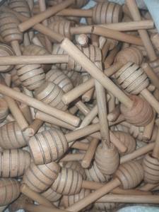 Palitos de Madera para Mezclar Miel, Dispensador para Tarros de Miel, para Bodas y Fiestas, por faizacraft - Product Image 3