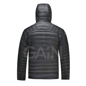 <b>Coat</b> With Zipper Front And Detachable Hoodie In Low Moq Men Puffer Jacket Made In Pakistan Men Puffer Jacket - Product Image 2