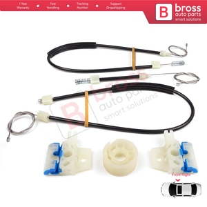 Kit de réparation de lève-vitre électrique avant droit BWR5360 pour Jetta MK6 A6 IV 2010-2018 5C6 1B 162 163 AV2 AV3 5C6837462 - Product Image 3