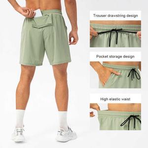 Pantalones Cortos Deportivos para Hombre, Estilo Nuevo, Alta Calidad, Cintura Alta, para Gimnasio, Entrenamiento, Correr, con Bolsillos, Transpirables, de Secado Rápido, para Uso en Exteriores - Product Image 2
