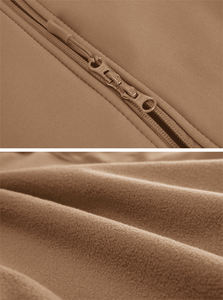 2024 veste tactique légère à coque souple pour hommes conception personnalisée avec col montant Style de rue haute pour l'hiver nouveauté - Product Image 4