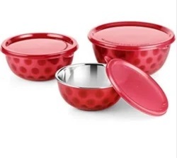 TQC Modern Luxury Bowl Stainless Steel Eco-Friendly Washable Air-Tight Food Container Steel Bowl for Kitchen Hotel Use Keep Food - Product Image 3