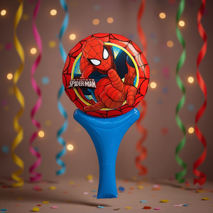 Globo de Aluminio de Spiderman 15x30cm, Decoración para Fiestas, Bolsa de 2 Piezas - Product Image 3
