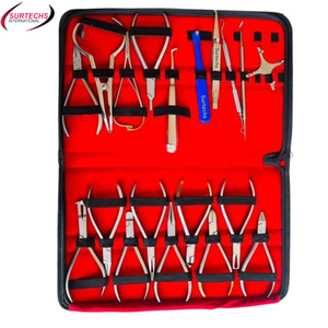 Surtechs-Kit de instrumentos de ortodoncia, 19 piezas, hecho en Pakistán, de acero inoxidable - Product Image 4