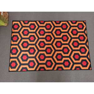 Alfombra con Estampado Geométrico: Moderna, de Moda, Personalizada, para Interiores, Salón, Alfombra de Chenilla - Product Image 1