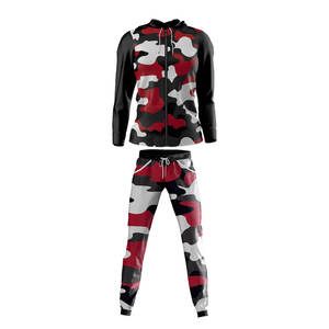 Conjunto Deportivo con Cremallera para Hombre, Diseño Nuevo 2025, Última Moda en Ropa Deportiva para Entrenamiento y Jogging, Transpirable, Liso, para Talla XXL - Product Image 1