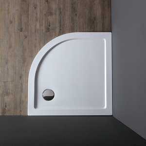 AOSTA Plato de Ducha Semicircular de Acrílico Delgado de 90x90 cm - Product Image 2