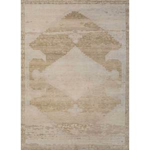 Alfombras de Lana Gris Tomillo y Negra Anudadas a Mano 9x12 Rectangulares con Medallón Tipo Rompecabezas para Entrada, Pasillo, Habitación de Adolescentes -AKWL-1875(CS-02) - Product Image 1