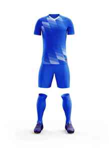 Uniformes de Fútbol Premium, Conjunto de Camiseta y Pantalones Cortos para Entrenamiento de Fútbol, Transpirable y de Secado Rápido, Nueva Ropa Deportiva de Fútbol para Club - Product Image 4