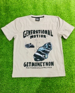 T-shirts à manches courtes surdimensionnés lourds de haute qualité impression DTG personnalisée bouffée imprimé Streetwear 100% coton avec logo avant - Product Image 3