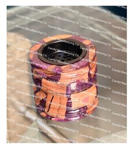 2025 New Wood Epoxy Resin <b>Bakhoor</b> Burner Incense Madhkan Burner Arabic <b>Oud</b> Burner for Home Fragrance for Ramadan - Product Image 1