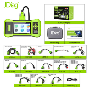 Für M300 OBD2 12V Motorrad-Diagnosescanner 3,5-Zoll-Bildschirm Motoranalysegerät für BMW Kawasaki - Fehlercodelesegerät - Product Image 2