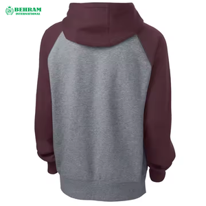 Sudaderas con Capucha de Manga Larga de Color Sólido de Alta Calidad, Unisex, Corte Regular, Cómodas, de Dos Tonos, Marca Privada, Invierno, 100% Algodón - Product Image 6