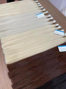 Extensiones de cabello humano liso natural de onda profunda suelta de Color claro de lujo de la mejor calidad 613 vendedores al por mayor a granel - Product Image 2