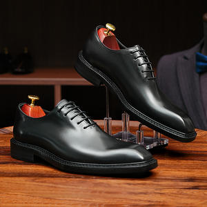 Chaussures de bureau en cuir véritable pour hommes avec semelle extérieure résistante à l'usure et semelle intérieure respirante, chaussures formelles - Product Image 4