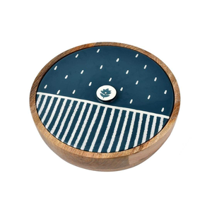 Caja de Especias de Madera con Frascos Extraíbles, Elegante Caja de Especias de Madera para Regalos y Uso Doméstico a Bajo Precio desde India - Product Image 1