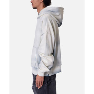 Sudadera con Capucha Extra Grande, Estilo Desgastado, Informal, Unisex, Estilo Lavado, para Uso Diario, Sudadera de Moda, OEM - Product Image 6