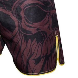 Shorts de boxe MMA pour hommes à prix raisonnable, broderie de logo personnalisée, sublimation, légers, respirants, 100% polyester - Product Image 3
