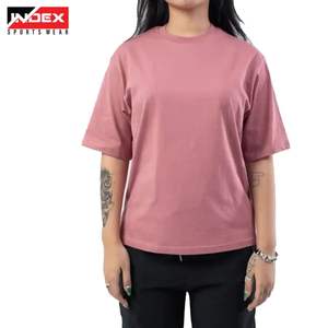 Camiseta con estampado minimalista para mujer, camiseta informal de algodón, ropa elegante para uso diario - Product Image 5
