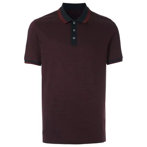 100% Cotton Men's Short Sleeve for Polo T-Shirts for Spring Summer Breathable Jersey <b>Fabric</b> Casual T-Shirt for Polo Style - Product Image 5