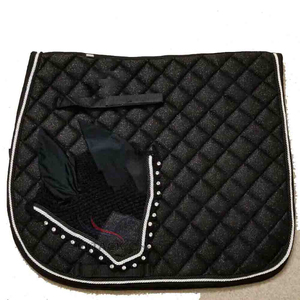 Tapis de selle tout en polycoton de haute qualité avec équipement Bareback en gros à paillettes pour l'équitation et les performances de saut d'obstacles - Product Image 4
