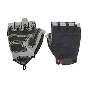 Impression de logo personnalisé demi-doigts Gym Fitness Wear Meilleur design Gants de gymnastique pour hommes Gants d'haltérophilie - Product Image 4