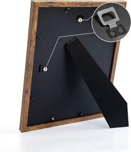 <b>Set</b> of 2 Premium Modern Brown 11x14 Wooden Photo <b>Frames</b> for Office and <b>Gallery</b> Wall Decoration Home Decor Christmas Gifts - Product Image 2