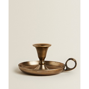 Stylish Metal <b>Taper</b> <b>Candle</b> Holder Antique Gold Finished for Home Wedding Christmas Decor Tapered Candlestick Holder - Product Image 1