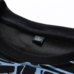 Unisex Winter XL Size ODM Pulpit Sweatshirt 100% Cotton Custom Street Print Solid Hip Hop Technics Men's Thermal Pullover - Product Image 6