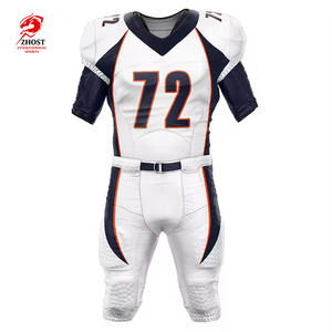 Uniforme de football américain personnalisé 2026 avec logo, haute qualité, fabrication professionnelle, vêtements de sport, uniforme de football américain à vendre - Product Image 1