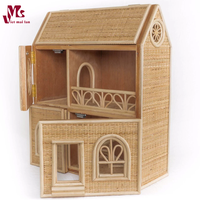 Meilleures ventes : Maison de poupée en rotin, style dessin animé, jouets pour enfants de 2 à 4 ans, unisexe, fabriquée au Vietnam par Viet Mai Lan