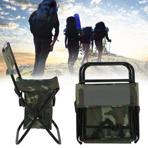 Silla Plegable Portátil de Acero Aleado para Camping con Bolsa de Almacenamiento para Pesca, Senderismo, Picnic y Actividades al Aire Libre - Product Image 6