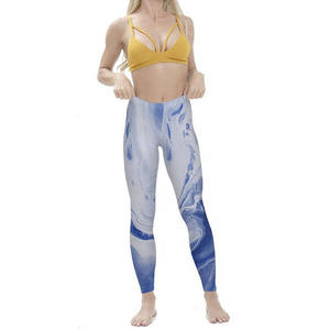 Leggings de sport pour femmes, taille haute, coupe slim, sans couture, extensible, push-up, pour la course à pied, la salle de sport, l'entraînement - Product Image 3