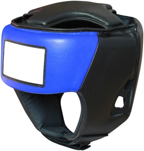 High Quality PVC MMA Five-Fingers Kickboxing Head Guard Face <b>Protector</b> Customizable Boxing Helmet Durable Breathable - Product Image 6