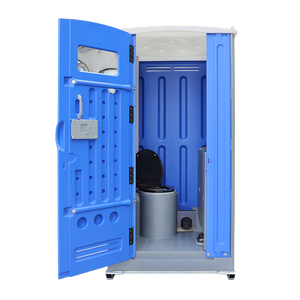 Cabina de Baño Portátil de Plástico, Baño Móvil para Obras de Construcción, Baño Móvil para Exteriores - Product Image 6