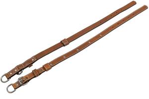 Personalized Handmade Full Grain Leather Dog Collar Stainless <b>Steel</b> Hardware Reflective Design - Product Image 4