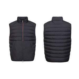 Chaqueta sin mangas para hombre con cierre de cremallera, diseño acolchado ligero para comodidad y calidez chaquetas para hombre - Product Image 1