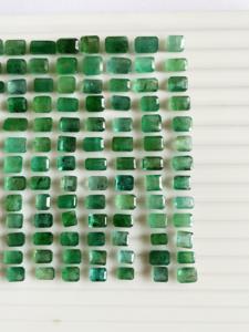 Esmeralda Natural de calidad AAA, piedra preciosa suelta, corte esmeralda, origen zambiano, excelente brillo y bonito color, piezas perfectas para la fabricación de joyas - Product Image 5