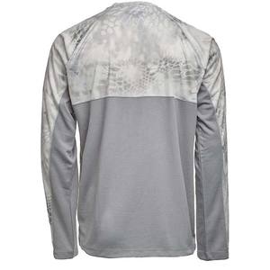 Nouvelle arrivée conception personnalisée UPF 50 + Satin chemises de pêche longue imperméable col rond sans col avec des quantité minimale de commande bas en gros - Product Image 2