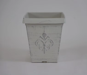 Grands jardinières de jardin Immense classe rectangulaire carré résistant aux fissures Pots de fleurs avec trou de drainage inférieur Taux fins pour une utilisation - Product Image 3