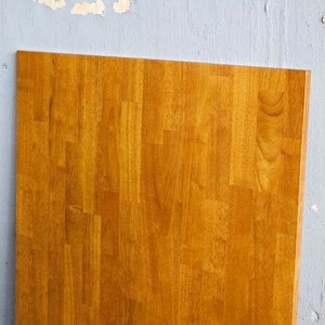 Tablero de Madera de Caucho Color Madera Natural con Acabado PU MB001 Diseño Rústico para Muebles de Nogal, Arce, Roble, Haya, Pino y Teca - Product Image 5
