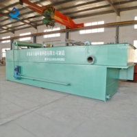 Máquina de Flotación por Aire Disuelto (DAF) de Alta Eficiencia, Separador de Agua y Aceite, Eliminación de FOG y SS en Aguas Residuales Industriales, con PLC y Rodamientos